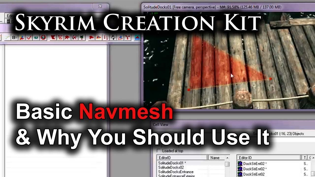 skyrim creation kit tutorial